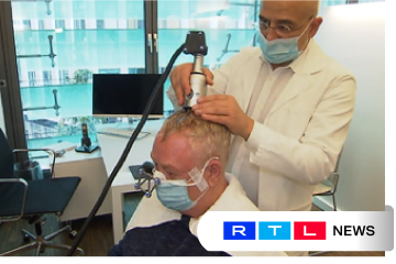 RTL – “Shock wave therapy brings Jochen’s memory back”